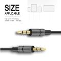 2pcs 3.5mm-3.5mm Jack Audio Cable Stereo Aux Cord Hi-Fi Audio Cable. 