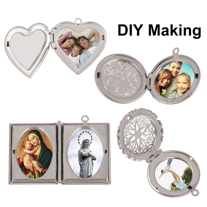 3pcs/Lot%20NO%20Fade%20Stainless%20Steel%20Heart%20Photo%20Locket%20Frame%20Reliquary%20Photo%20Frame%20Pendant%20Charms%20For%20Jewelry%20Making%20Accessories%20-%20Image%202
