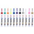 Toyo Oil-Based Permanent Paint Marker Set | Waterproof Medium Tip Paint Pens for Rock, Wood, Metal, Glass & DIY Crafts. 