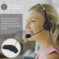 2.5mm Telephone Headset Noise Cancelling Call Center Headset Comfortable Wearing Telephone Headset - Crystal Plug - intl. 