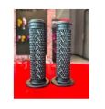 RCB Nagamaki Handle bar Grips For Motorcycle- Black. 