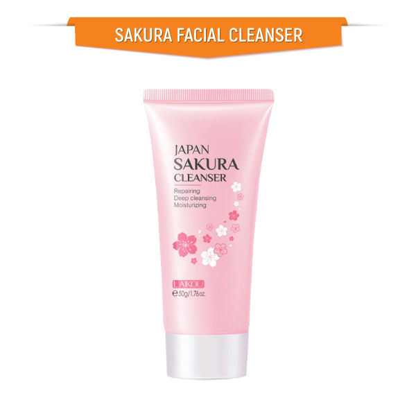 LAIKOU Sakura Cleanser Face Wash - 100gm