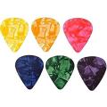 5 pcs celluloid guitar picks set. 