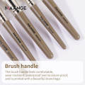 MAANGE 18Pcs Makeup Brushes Set - Ash Color. 
