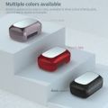 M23 TWS Wireless Bluetooth Earphone Deep Bass Wireless Earbuds with Mic Makeup Mirror LED Display Carving. 