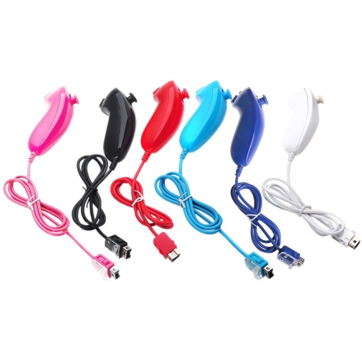 Nunchuck%20Nunchuk%20Video%20Game%20Controller%20Remote%20For%20Nintendo%20Wii%20Console%205%20Colors%20-%20Image%203