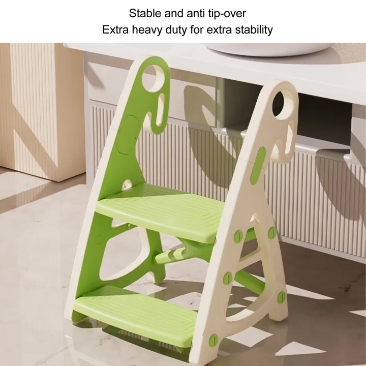 Toddler%20Step%20Stool%20Triangular%20Structure%202%20Levels%20Toddler%20Step%20Stool%20Stable%20Ergonomic%20Height%20Adjustable%20with%20Handle%20for%20Bathroom%20-%20Image%208