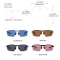 GCV Ultralight Frame Polarized Sunglasses Eyewear Men Male Fashion Sports Style Driving fishing Male Outdoor Travel UV Goggles Outlier Aeuinv. 