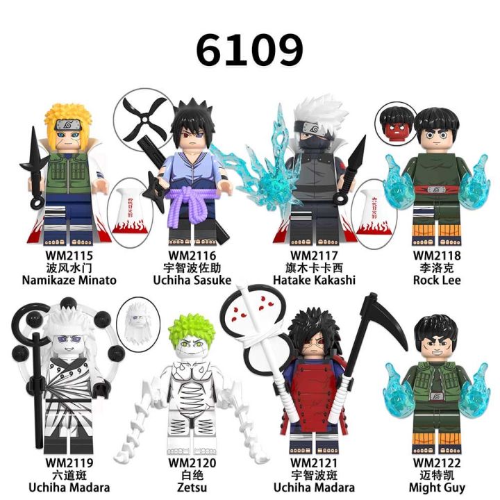 Naruto%20Minifigures%20Toys%20kakashi%20Madara%20Minato%20Comic%20Cartoon%20Building%20Blocks%20Compatible%20%20model%20-%20Image%206