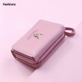 Fashions Classic Fashion Three Fold Wallet Coin Card Storage Women's Casual Student Small and Large Capacity.