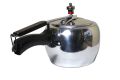 H&S Induction Bottom Aluminium Steel Pressure Cooker Apple Model (Capacity-5.5L). 