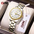 OPK Watch For Woman Waterproof Original Relo Women Resistant Women Quartz Stainless Steel Luminous Casual Wristwatches Calendar Realme. 
