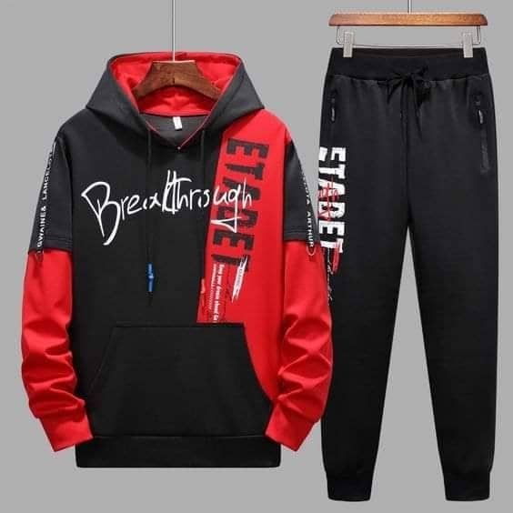 New Stylish Winter Collection (hoodie+trousers) Hoodie  Set for Mane