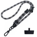 10MM ADJUSTABLE MOBILE PHONE LANYARD GASKET CROSSBODY CAN BE CARRIED ON THE BACK OF THE NECK MOBILE PHONE STRAP TO PREVENT LOSS OF THE CAMERA STRAP ROPE CLIP. 