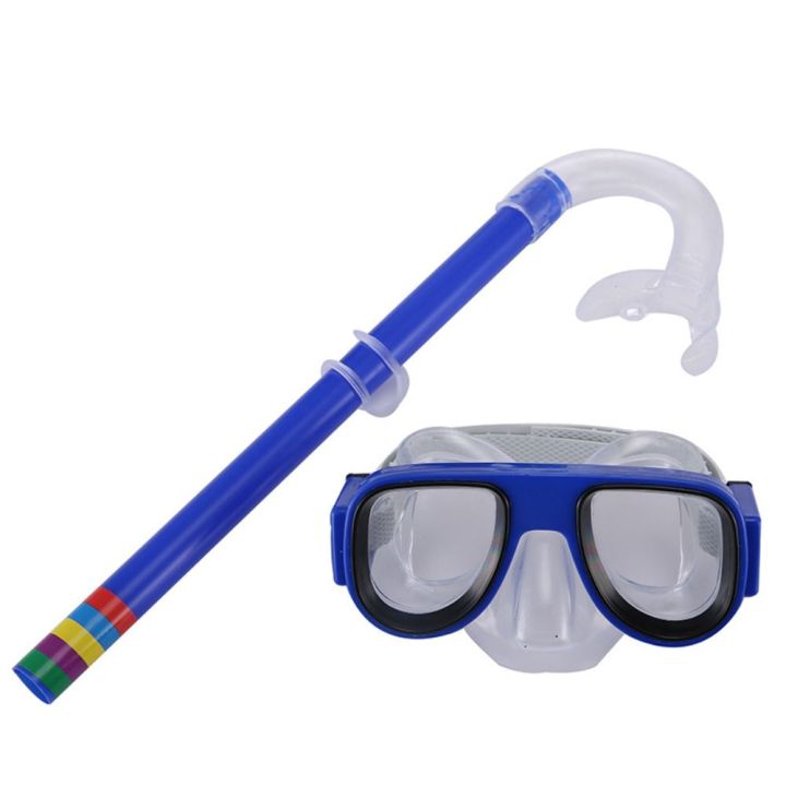 Kids Anti Fog Water Sports Children Snorkeling Gear Kids Diving Goggles Snorkel Mask Set Scuba Diving Mask