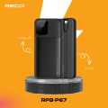 Recci RPB-P67 High power fast charging Power bank. 