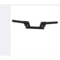 Bike Universal 3 Part Handle bar For Any Motorcycle CNC Aluminum Alloy. Black. 