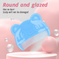 Baby Bath Brush, Cleanable Baby Scalp Scrubber Brush Glazed Storage Box for Infant for Home.