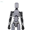 3D Printed Action Figure 30cm with Interchangeable Hands Movable Action Figure for Photographing. 