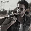 CLLOIO Classic Men Pilot Polarized Sunglasses Men Women Photochromic Driving Sun Glasses Chameleon Anti-glare Travel Eyeglasses. 