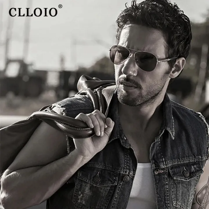 CLLOIO%20Classic%20Men%20Pilot%20Polarized%20Sunglasses%20Men%20Women%20Photochromic%20Driving%20Sun%20Glasses%20Chameleon%20Anti-glare%20Travel%20Eyeglasses%20-%20Image%203