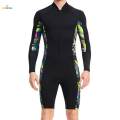 Full Wetsuits Men 1.5MM Neoprene Suit Surfing Scuba Diving Suit Adults Kayaking Canoeing Snorkeling Swimsuit Wet Suits - L. 