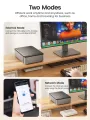 ORICO Household Storage Type-C Port 3.5'' HDD/SSD Network Attached Storage with Automatic Backup Remote Access & Share Data. 