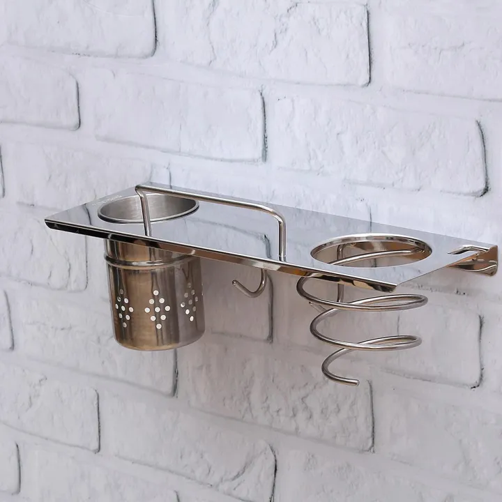 TAPCET%20Hair%20Dryer%20Holder%20Blow%20Dryer%20Hanging%20Rack%20304%20Stainless%20Steel%20Wall%20Mount%20Organizer%20with%20Hooks%20Plug%20Holder%20Design%20-%20Image%205