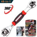 360 Degree Multipurpose Wrench 8 in 1 Tools Socket Works Universal Ratchet Spline Bolts  Sleeve Rotation Hand Tools. 