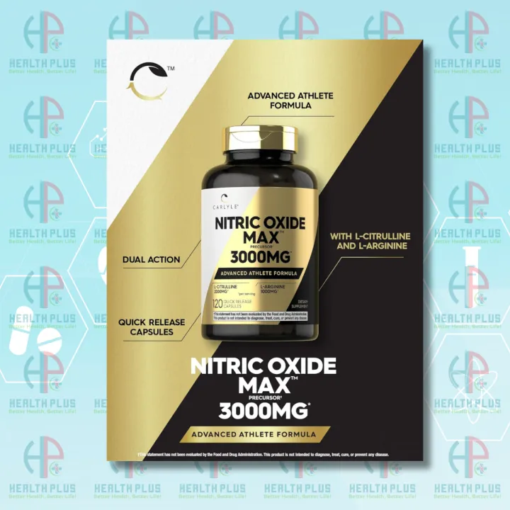 Carlyle%20Nitric%20Oxide%20Supplement%203000mg%20%7C%20120%20Capsules%20%7C%20Pre%20Workout%20with%20L-Arginine%20&%20L-Citrulline%20%7C%20Non-GMO,%20Gluten%20Free%20-%20Image%205