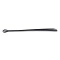 【Hengli jewelry story】（NEW） 18.5inch Plastic Extra Long Handle Shoe Horn Shoehorn Flexible Easy Slip Black. 