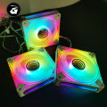 DM1 Cooler Fan ARGB PC CPU Silent Case Luminous Fan 4.72” Cooling PC Fans With Hydraulic Bearing Low Noise Computer RGB Case Fans Optional Wind Direction RGB Silent Cooler. 