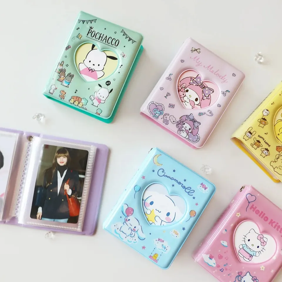 sanrio card binder Sanrio Clear and Bubbly Photo Card Binder Pochacco