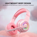 Led Light 3.5mm Wired Gaming Headphones With Microphone Professional Gaming Headset Gamer USB Headphones PC Gaming Headset Gifts.