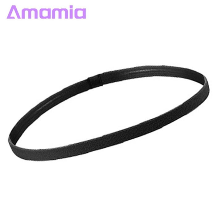 Amamia Fitness Hair Band Soft Durable Anti-pilling Exercise Hair Band