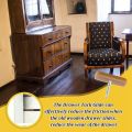 JAERBEE Tack-in Drawer Glides Drawer Track Glide for Repairing Dressers, Making All the Drawers Slide Smoothly and Evenly 30Pcs. 