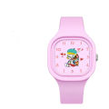 【Can last for 10 years】 Pop Mart Children's Watch Girls Cartoon Cute Square High Quality Skin Feeling Silicone Watch Quartz. 