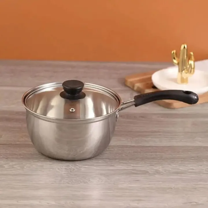 Cookware%20Nonstick%20Stainless%20Steel%20Soup%20Pot%20Transparent%20Lid%20Heat%20Resistant%20Ramen%20Pot%20One%20-handle%20Thickening%20Milk%20Pot%20Porridge%20-%20Image%203