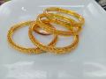 Golden Plated Bangles Or Curi for Womenn 4 Pcs Set. Golden Hater Bala Party Bangles For Women & Girls gift. C:A60. 