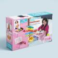 Baby kids FOLDING Plasticd Desk table Laptop Desk Bed Desk Reading Notebook Desk Table for Study For Baby Kids And Student Table (Folding Plastic Table) (Multi Colour).