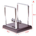 Crafts Newton's Cradle Desk Table Decor Metal Pendulum Ball Physics Balance Ball. 