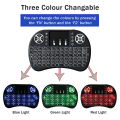 I8-B Wireless Backlit Mini Keyboard With Touchpad Mouse - Versatile Wireless Keyboard Combo For Various Devices. 