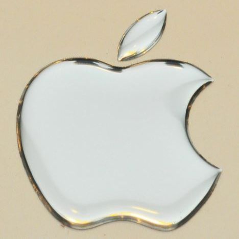 For Apple logo decal, Iphone logo sticker, Glitter Apple decal, Foil Apple Sticker, Rose Gold Apple logo Decal, Iphone logo decal