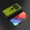 For Redmi Note 13 Pro Plus case Clear Rugged Honeycomb Design Silicone Armor Shockproof Kickstand Holder For Redmi Note 13 Pro Back Cover Phone Cases. 