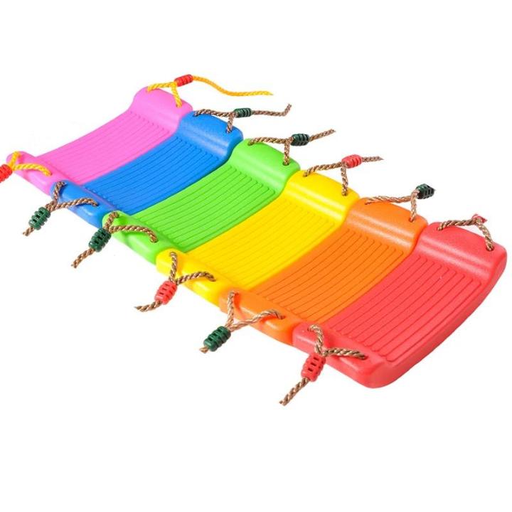 Kids%20Swing%20Flying%20Toy%20Garden%20Swing%20Kids%20Hanging%20Seat%20Toys%20with%20Height%20Adjustable%20Ropes%20Indoor%20Outdoor%20Toys%20Rainbow%20Curved%20Board%20-%20Image%206