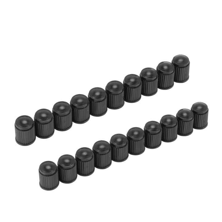 100Pcs Plastic Bike Bicycle Valve Dust Caps Car Van Motorbike