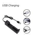 Charger 3.7 Volt Battery Charger Trimmer Battery Charger - LED indicator, red light on charging -.
