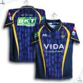 Kolkata Knight Riders Premium ipl Cricket Jersey For Men - KKR Half Sleeve Collar Polo IPL Jersey - Kolkata Jersey 2026. 