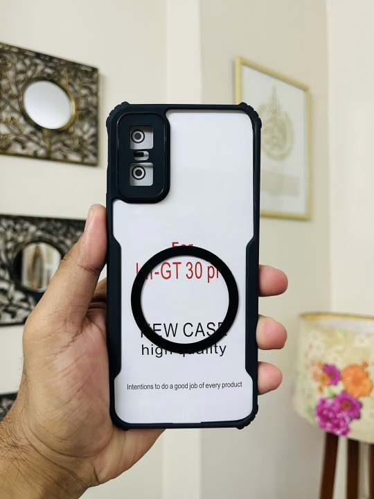 Infinix%20GT%2030%20Pro%205G,%20%5BDroproof%5D%20%5BSweat-Proof%5D%20%5BFingerprint-Proof%5D%20Shockproof%20Protective%20Phone%20Case%20Fits%20Infinix%20GT%2030%20Pro%205G,Black.%20White%20TPU%20Transparent%20-%20Image%207