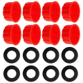 Gas Can Coarse Thread Cap Gas Can Cap Coarse Thread Solid Transportation Gas Can Caps Replacement 8Packs. 